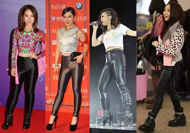 邓紫棋|时隔那么多年邓紫棋再穿黑丝皮裤，但这次一点都不辣眼睛呀！