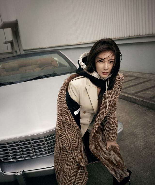 张雨绮|张雨绮冬季大片曝光,造型时髦气场全开,与小鲜肉张墨怀传出绯闻