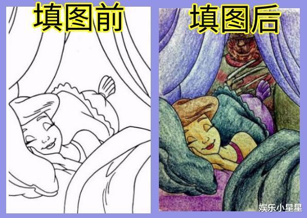 娱乐小星星|给动漫角色上色后对比，太惊艳了吧，不过画风明显不对劲！
