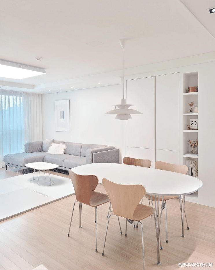 99㎡“不走心”的家，看似装修简单，一家三口住起来却很舒服