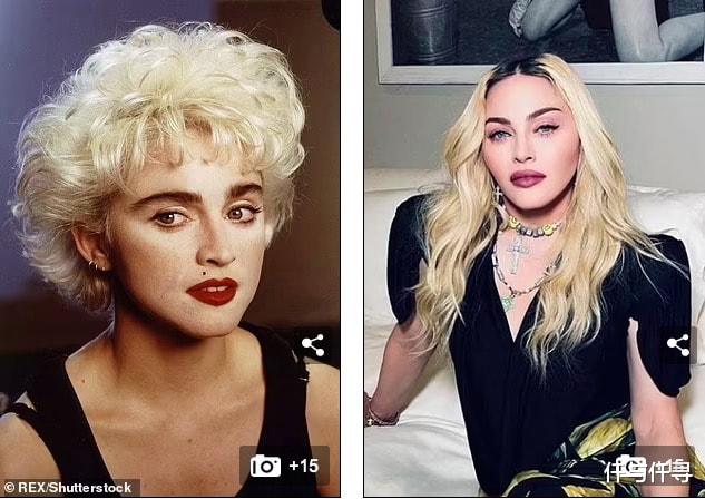 仟与仟寻 贝嫂时尚造型翻车，红黄绿三色高度抢镜，难掩整容过度憔悴脸