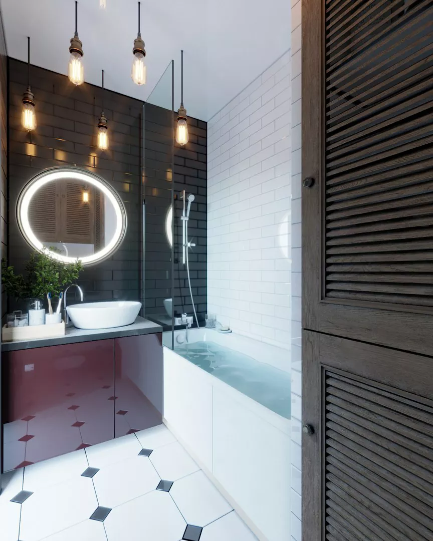 卫生间的10个设计原则,让小卫生间装出豪宅的大气感!