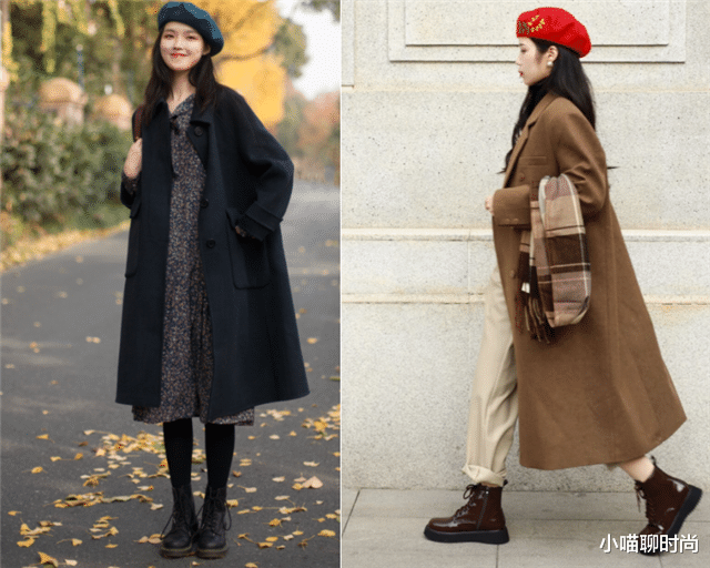 小喵聊时尚 同样是马丁靴，配裙子和裤子的差别有多大？看这3组对比图你就懂