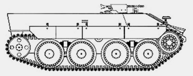 装甲运兵车|二战德国38（t）履带式装甲运兵车，可惜没能量产