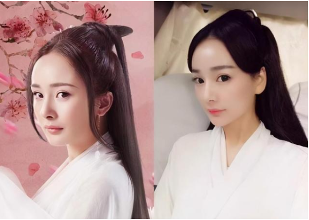 杨幂|花6年时间整成“杨幂”，颜值太高被富豪看上，今因儿子暴露真实颜值