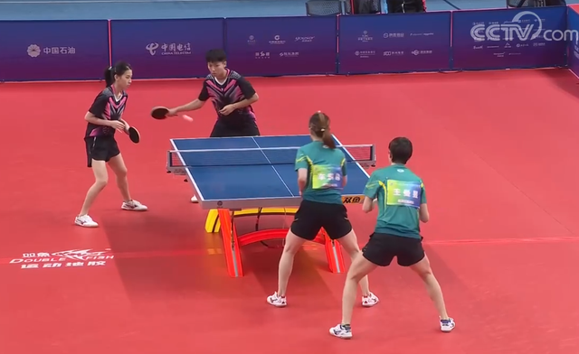 北京工人体育场|全运乒乓女双八强出炉！江苏2组过关，鳗鱼莎莎皆是逆转晋级