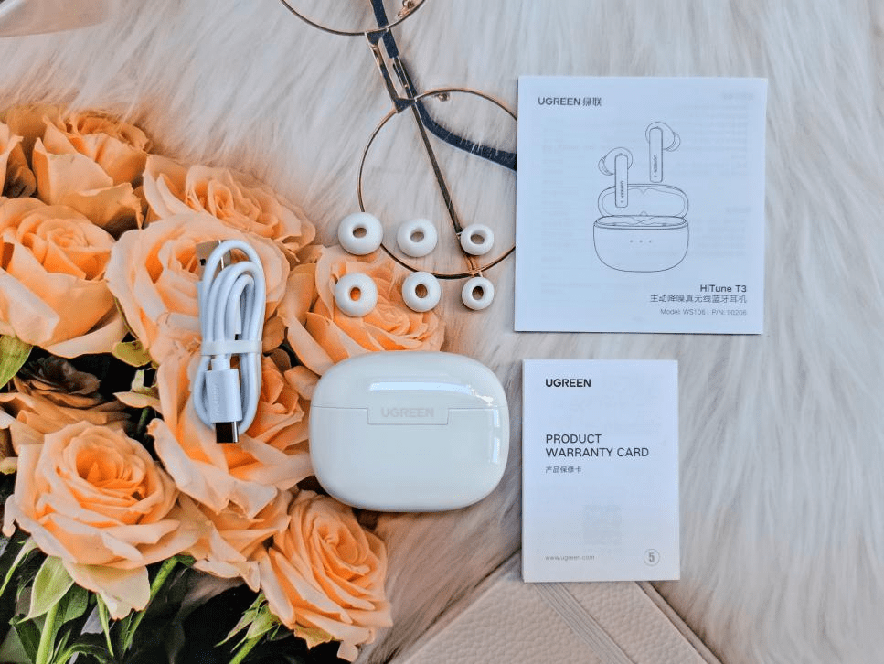 蓝牙耳机|绿联T3主动降噪蓝牙耳机开箱体验,百元价位也能拥有好音质
