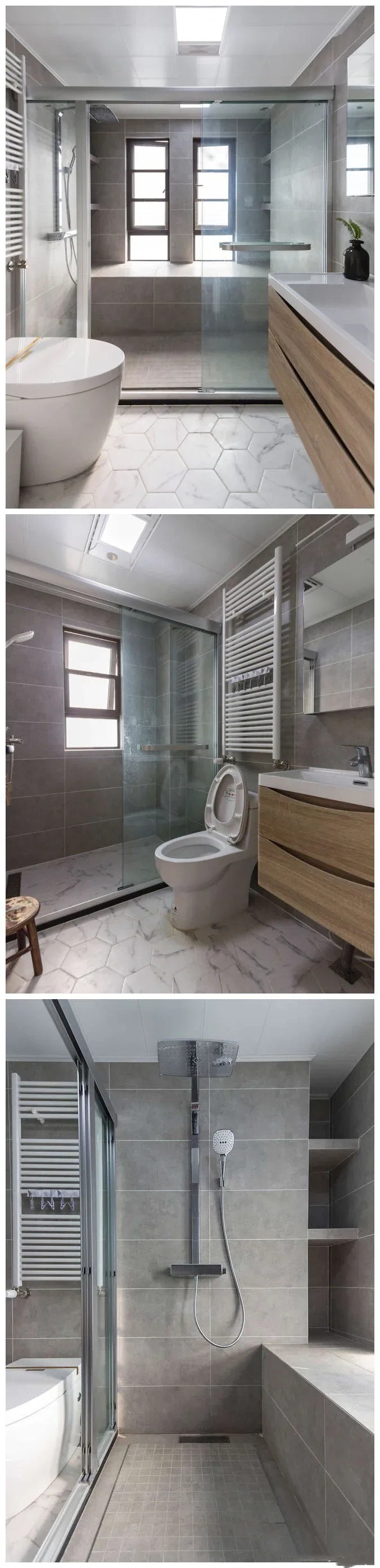 135平米简约的原木风新房完工，清新舒适，入户就被迷住了