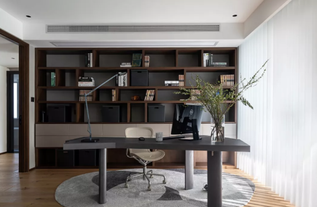 130平混搭风格四居室,是温馨的,有原木的味道