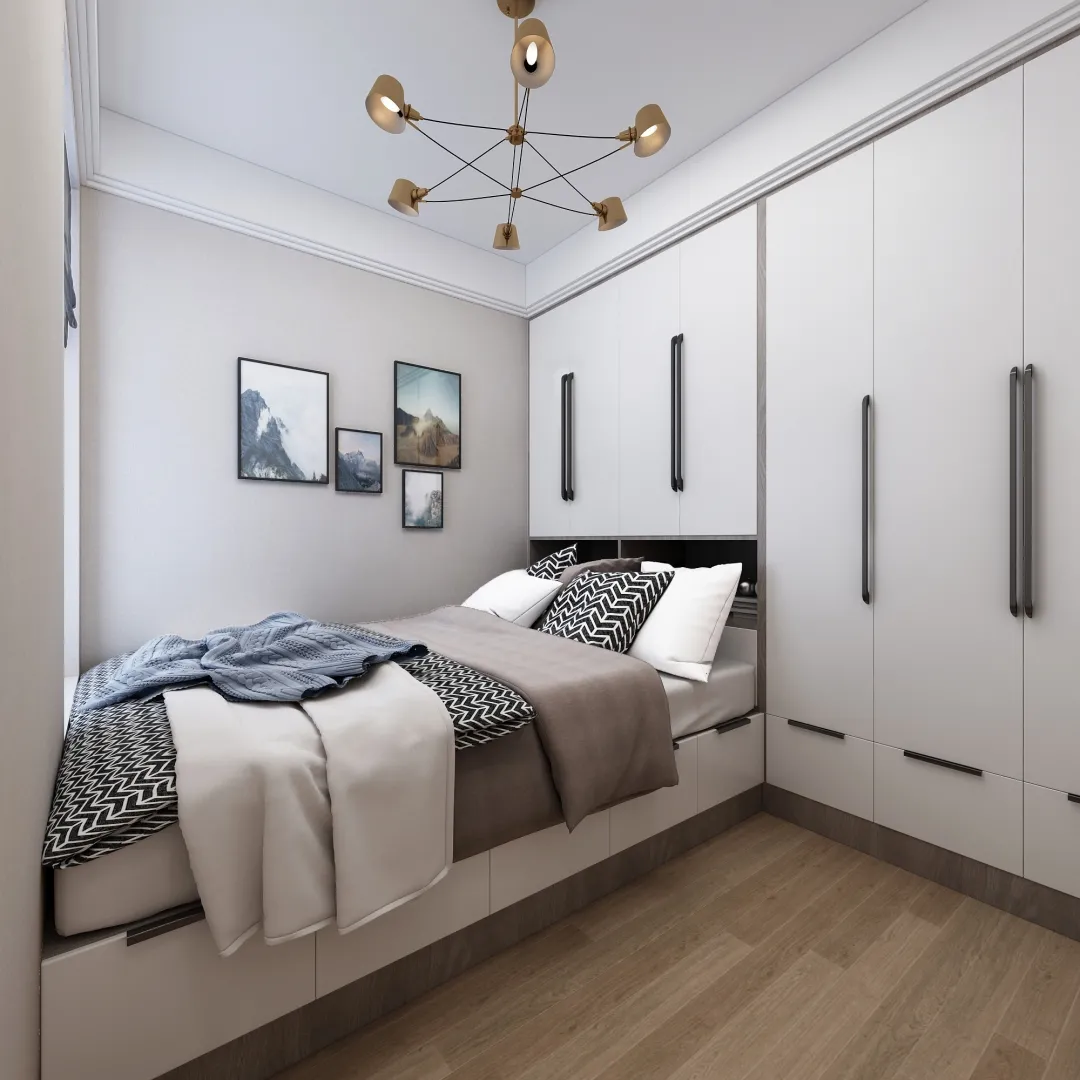 |110㎡现代风格案例，装出轻奢小资之家！