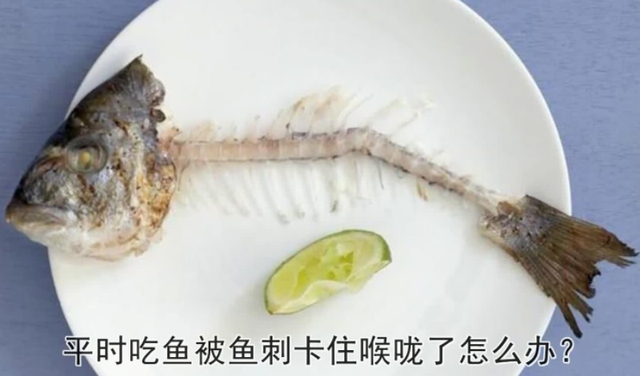 铠甲护士|鱼刺卡在嗓子里，选择吞馒头，还是喝醋？不妨尝试这两招