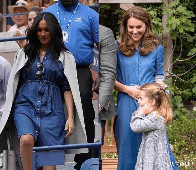 八八尚语UP 凯特与弟媳隔空撞发型,同款偏分波浪卷发,一岁之差美出不同气质