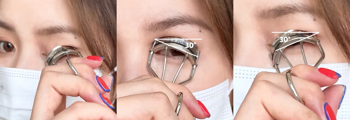 女孩 睫毛下夹更翘！「C字型夹睫毛法」公开，3个步骤夹出能翘一天的睫毛