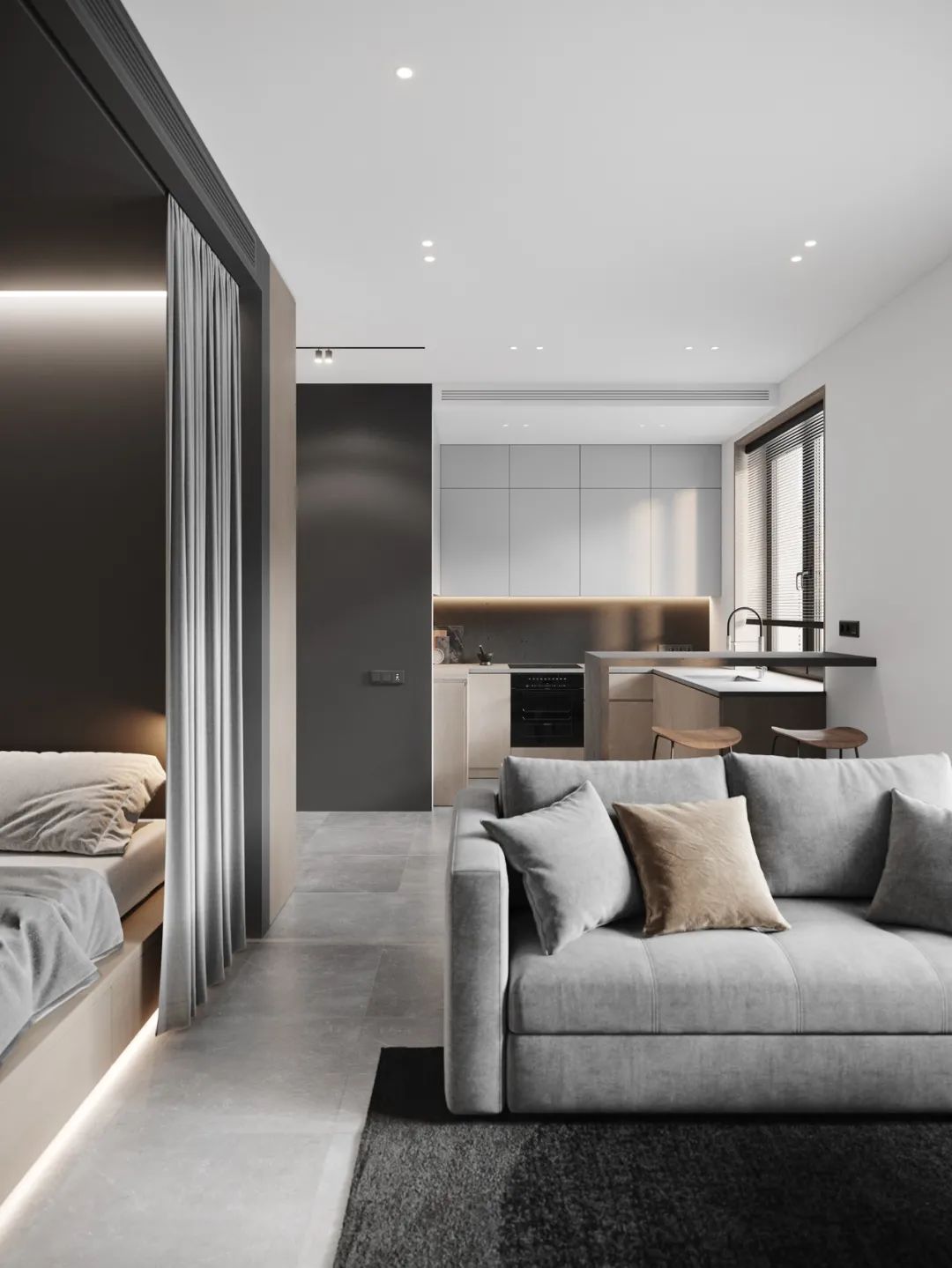 设计师|室内空间设计师：设计师做的材料搭配方案，效果竟如此惊艳！