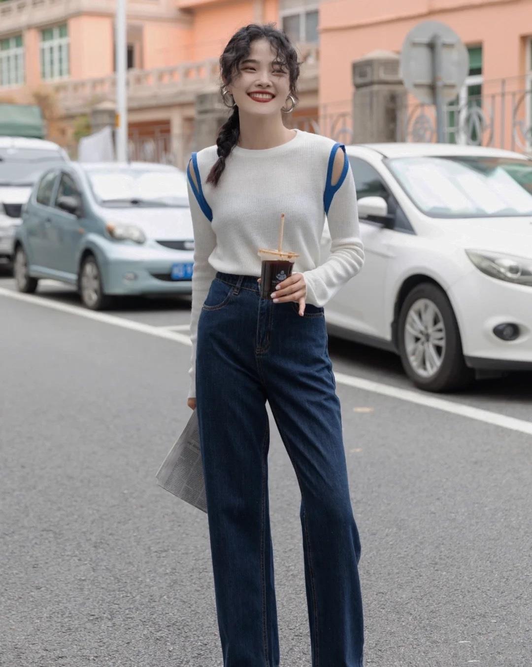 潮流搭配小甜馨|13度的天气穿什么衣服,这样搭配又酷又美,吸睛指数一百分