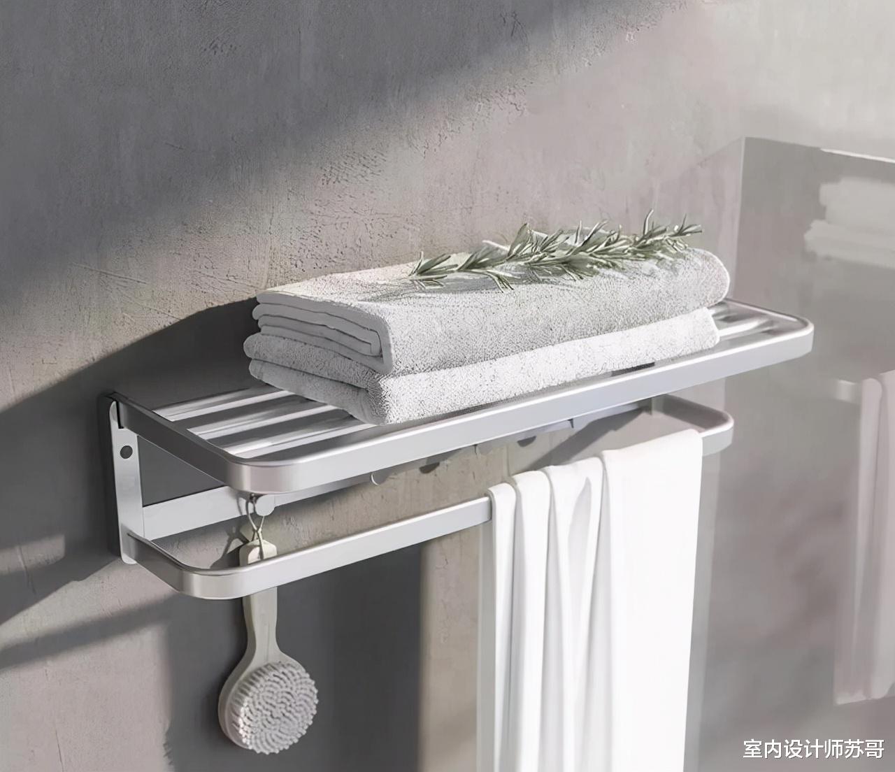 室内设计师苏哥 越来越多的人马桶上都不挂毛巾了！现在流行这么设计，干净又卫生