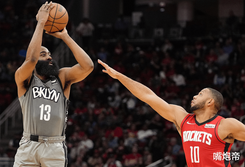 |吃3個T就干哈登！火箭7連勝吊打籃網(wǎng)，大胡子16中4+8失誤還被羞辱