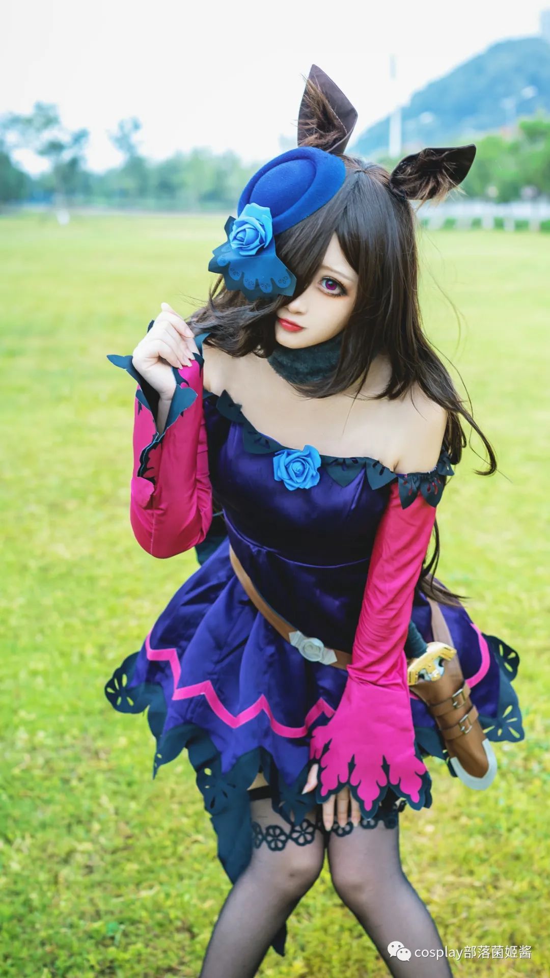|cos：赛马娘大长腿米浴cos正片@促织