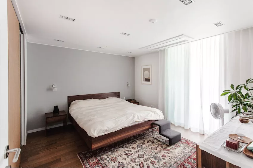 130㎡二手房改造,打造多功能极简大宅