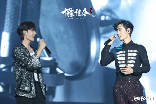 王一博|肖战与《陈情令》剧组聚餐，好搭档王一博缺席，引发三方粉丝热议