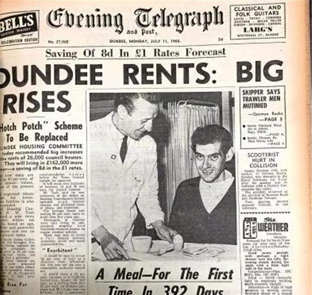 运动|一个无法复制的传奇:他完全绝食382天,成功减掉250斤肉