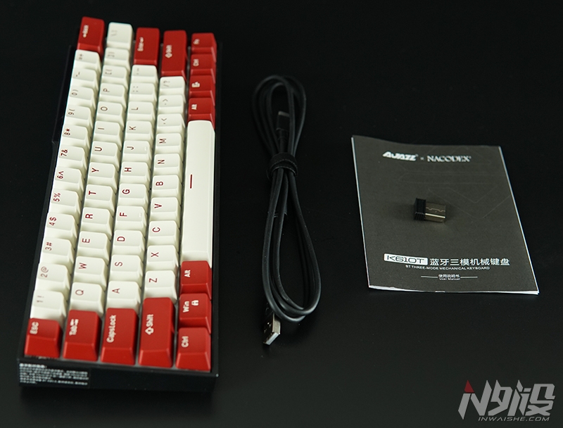 电影|致敬红白机 黑爵K610T三模无线机械键盘简评