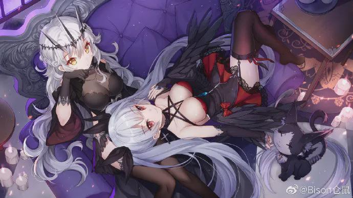 画师|动漫美图：萌妹画师Bison倉鼠太太