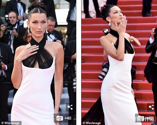 仟与仟寻|戛纳影展贝拉合体法国前第一夫人，两人狂秀S曲线，影后不是对手