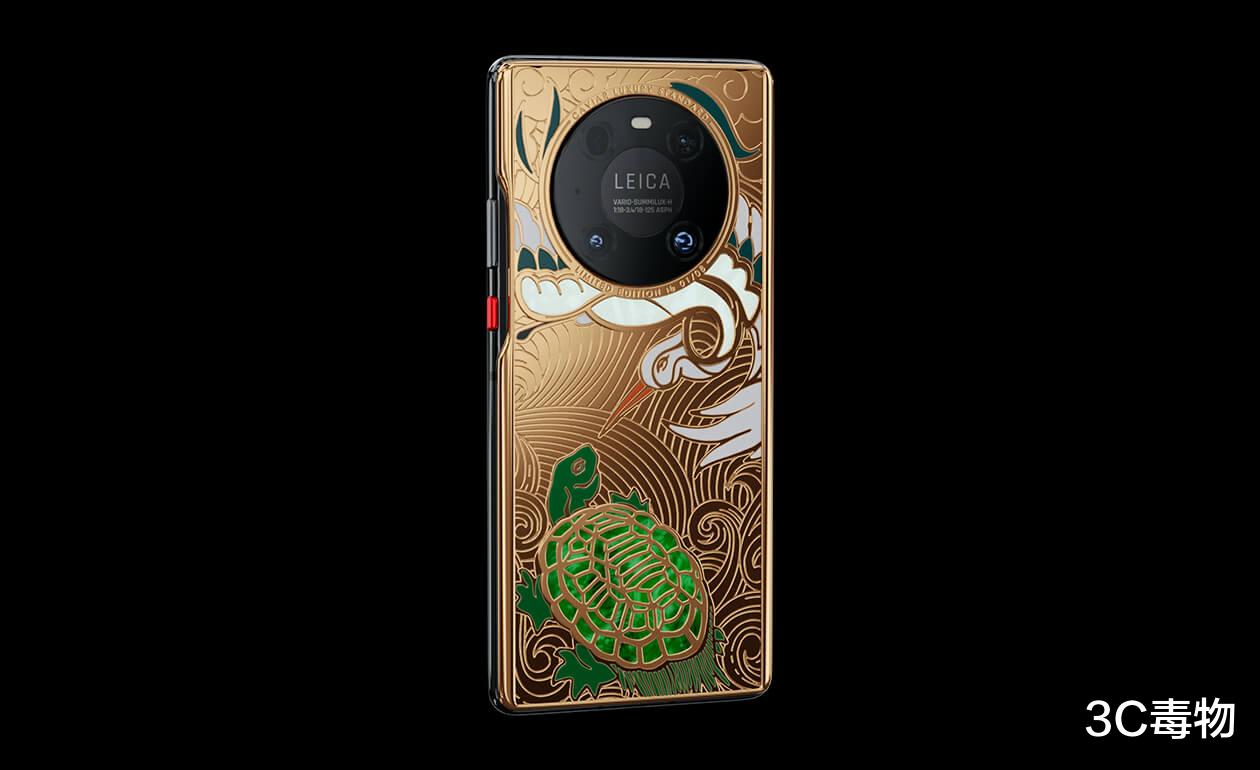 iPhone|售價46萬元的華為Mate40Pro長啥樣？黃金和翡翠打造，全球僅有8部