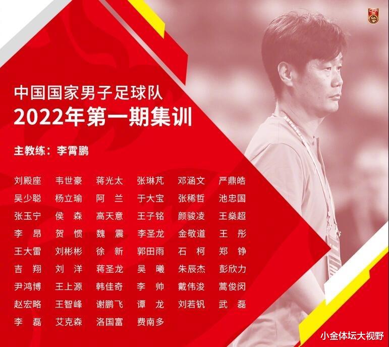 国足|国足52人名单公布：11人首次入选，1人是惊喜，总体争议较大
