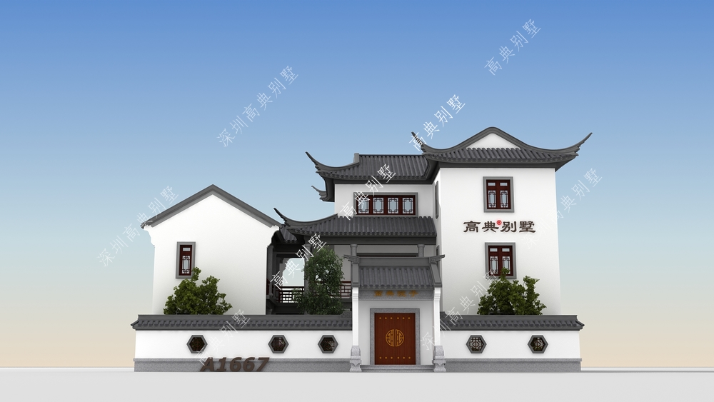 别墅|中式庭院别墅，在闲暇之余，可以安静的享田园生活的美妙
