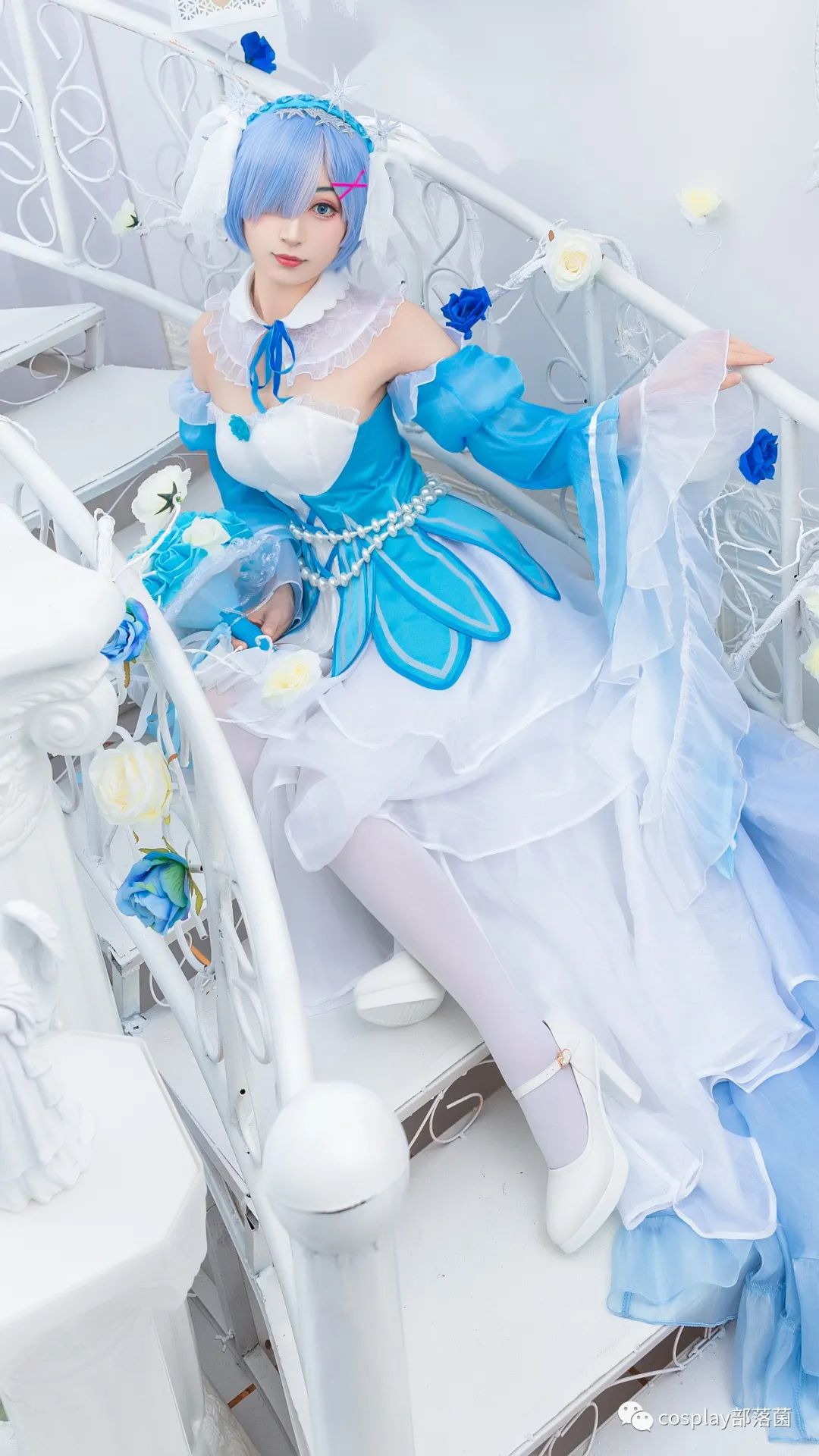 假面骑士利维斯|cos：蕾姆冰晶礼服cos正片@夏树酱
