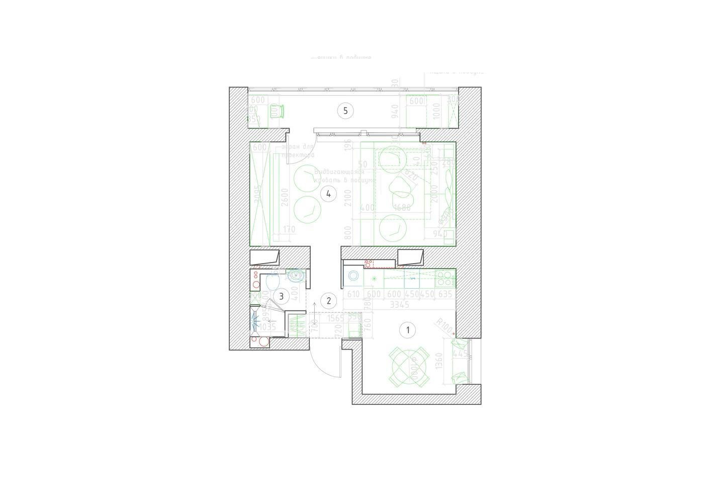 |80后夫妻的42㎡住宅，全屋没设计卧室，却把床做成隐藏式的，聪明