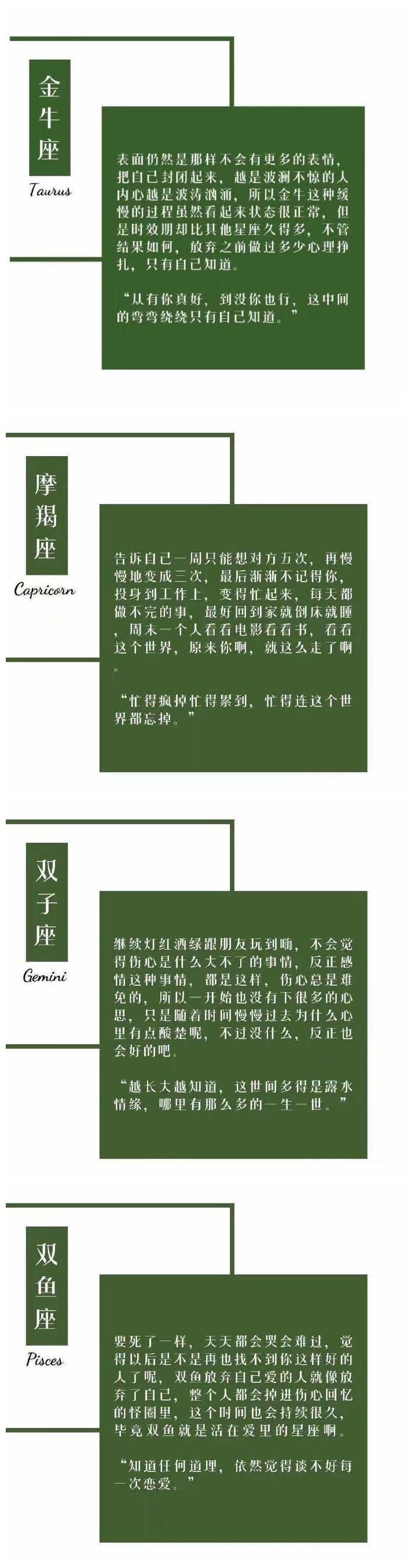 奇怪小女儿|十二星座放弃深爱的人是什么感受