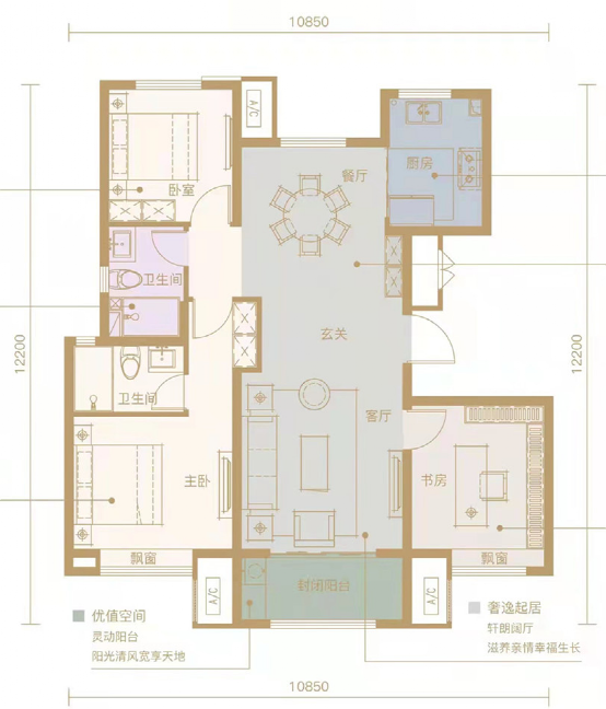 打新|纯洋房新盘！环城这一大型住区打新，最小89㎡三室！