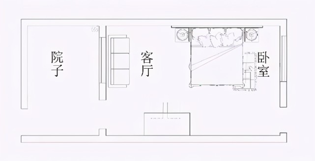 阳光房|25㎡老破小改造，床铺抬高，小院改成阳光房，宽敞又舒适，羡慕