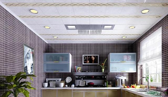 装修不知道厨房吊顶怎么选,有4点问题要弄清楚,再看看4种方案