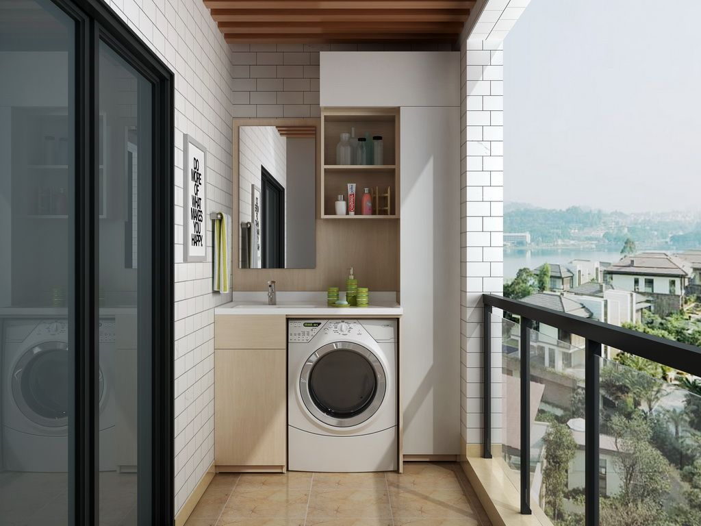 家里阳台过于杂乱？这样设计阳台，实用又整洁，和凌乱说“拜拜”