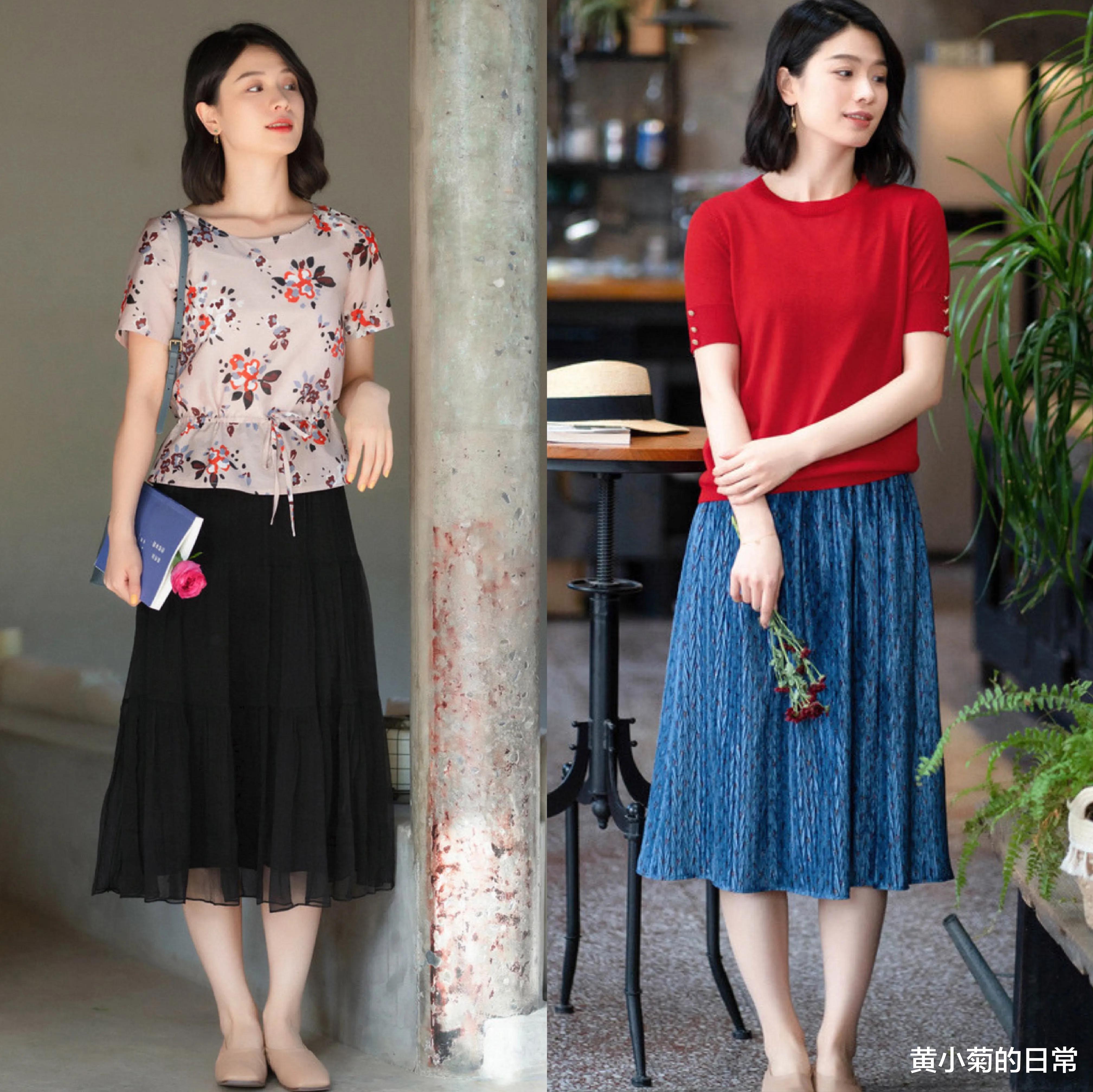 黄小菊的日常|抓住夏天的尾巴，聪明女生偏爱这几套，减龄10岁不在话下