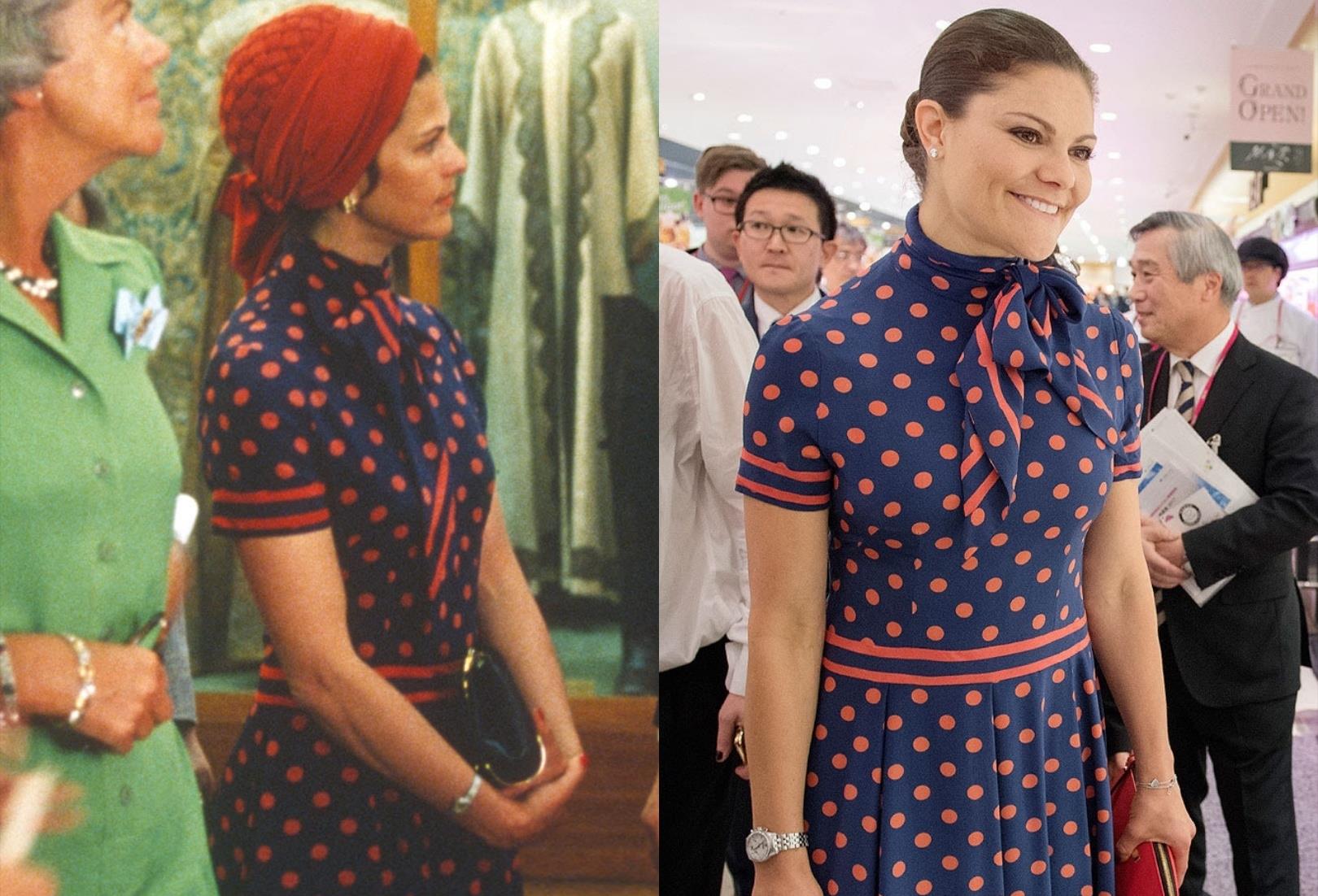 欧美时尚前线|欧洲王室的公主们纷纷穿起母亲的旧衣服,妈妈的衣橱充满惊喜