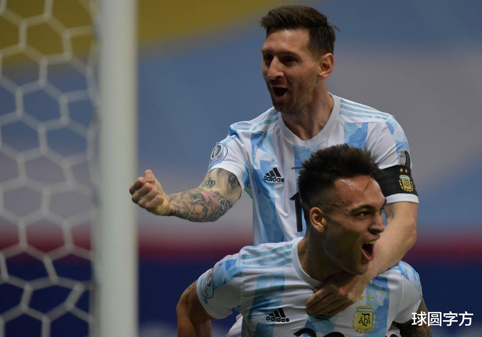 阿根廷队|1-1！阿根廷点胜哥伦比亚，22年不败纪录延续，梅西血战不退