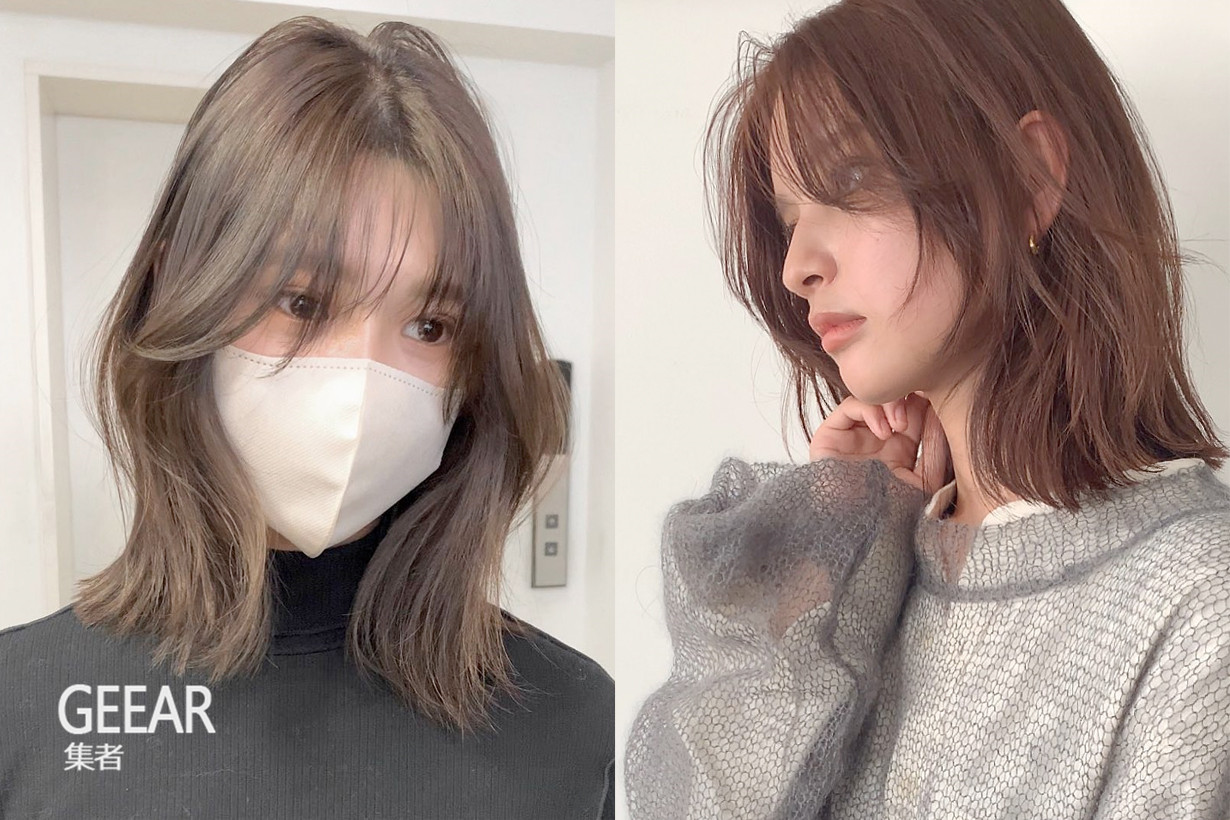 随手拨发都迷人:日本女生的中分刘海大风吹也不怕!