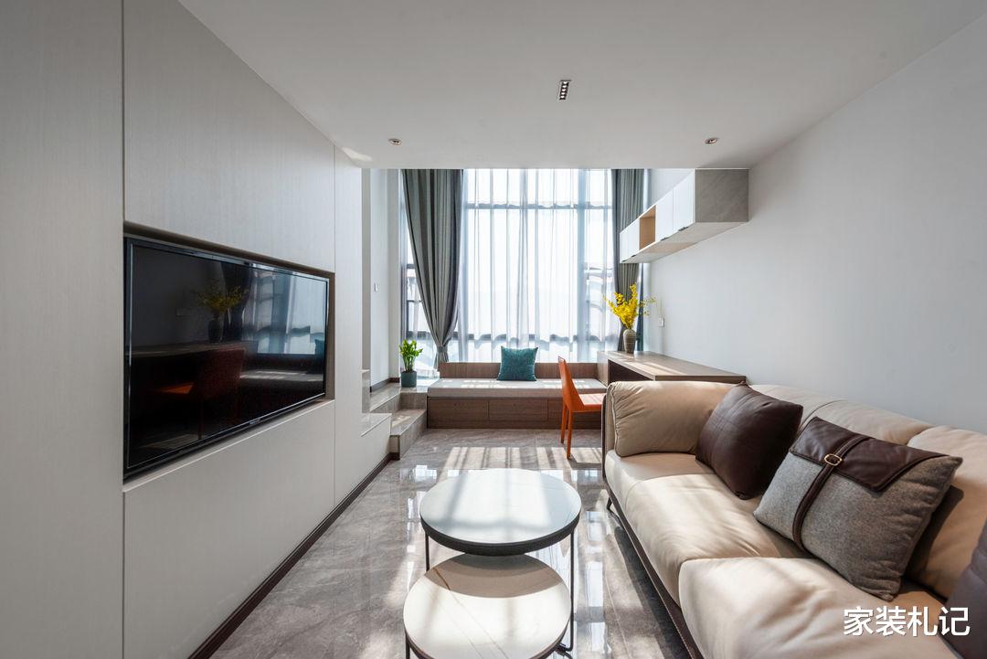 家装札记|没钱买大房子，34㎡小户型将就一下，装修还不错，该有的都有