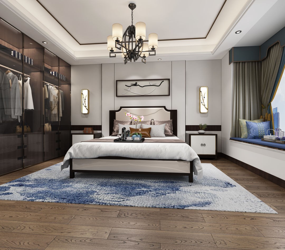 中西结合的大平层，舒适又宽敞，尽显高级和质感！