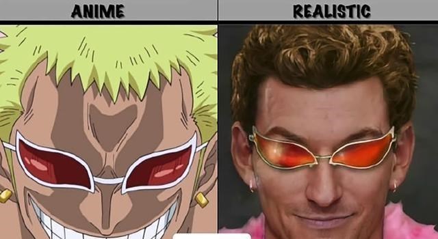 爱红烧肉|海贼王:七武海最像真人化,女帝略显差异,鹰眼像是西部牛仔!