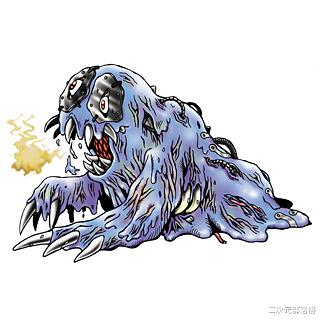 光子郎|数码宝贝：浑身散发恶臭的数码兽，再进化丑陋无比，结果被光子郎用计冰封
