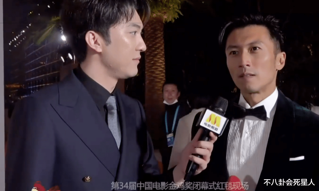 李易峰|金鸡奖后台更有趣！李易峰加谢霆锋好友乐开花，张小斐被路人叫妈