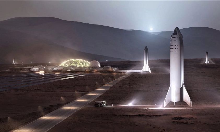 火星|马斯克SpaceX向NASA提交建造火星基地白皮书，他打算怎样开发火星