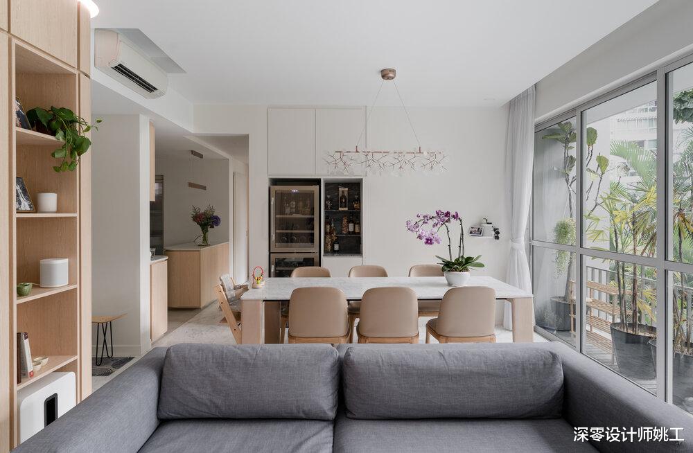 这是我见过最雅致的两居室，107㎡散发着原木的清香，令人着迷！