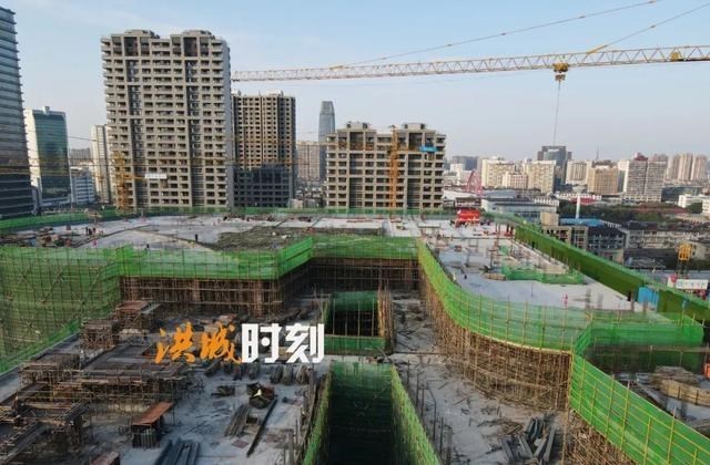 棚户区改造|南昌这座商业项目封顶了，定位高端路线